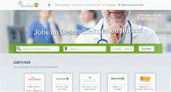 Desktop Screenshot of medizin1.de